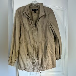 INC light tan jacket